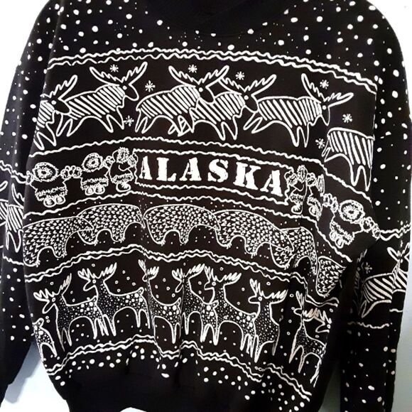 Vintage Caribe Alaska Sweater See Measurements - Picture 2 of 4